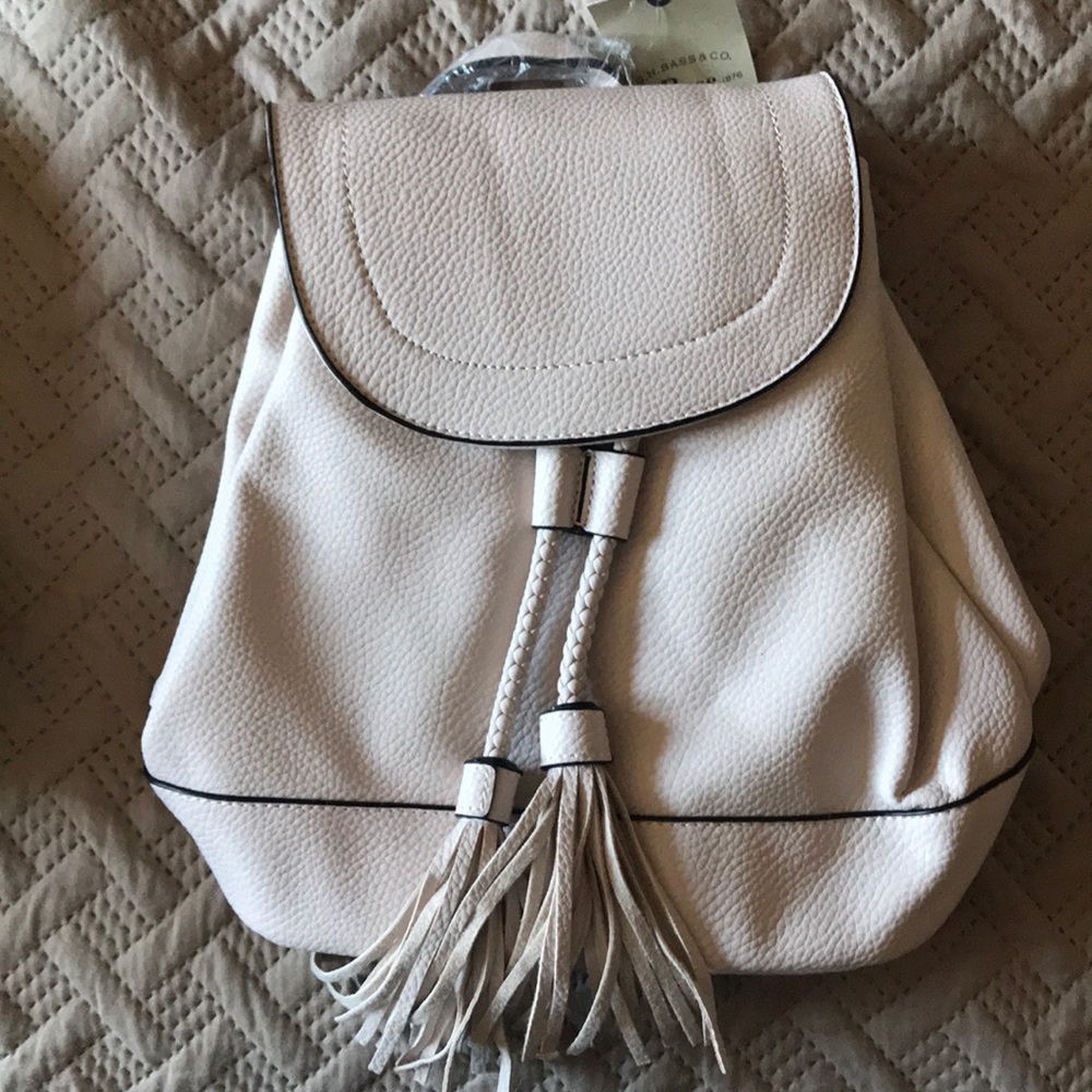 NWT Leather Backpack/Pocketbook